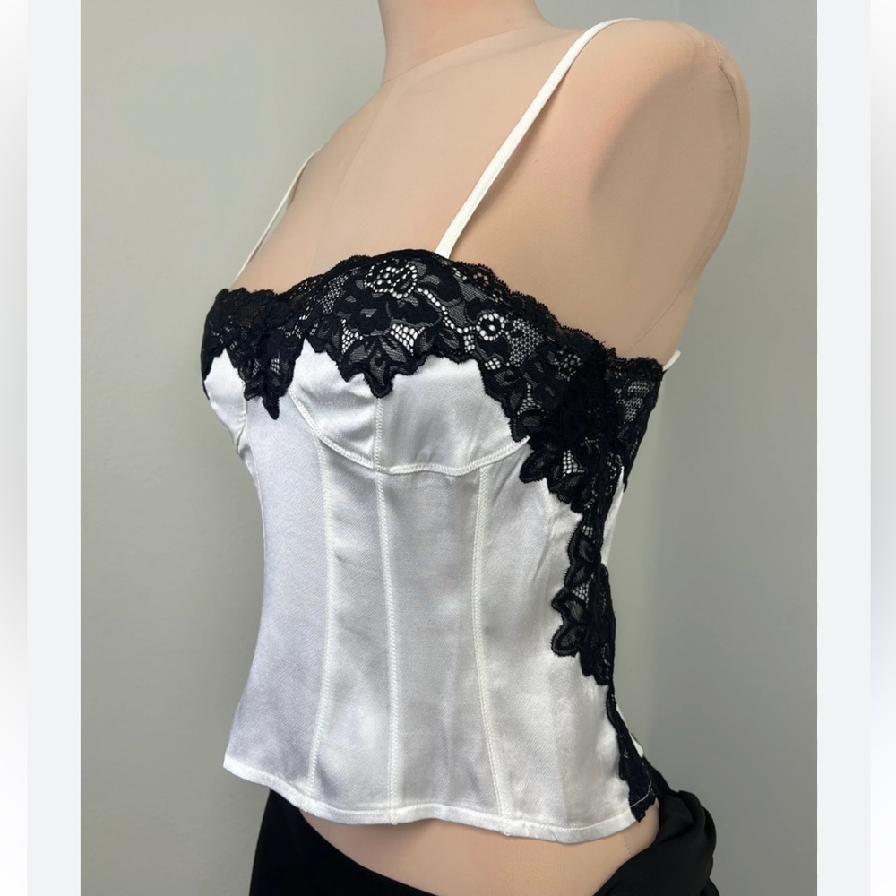 Stella Carlsbad white satin top